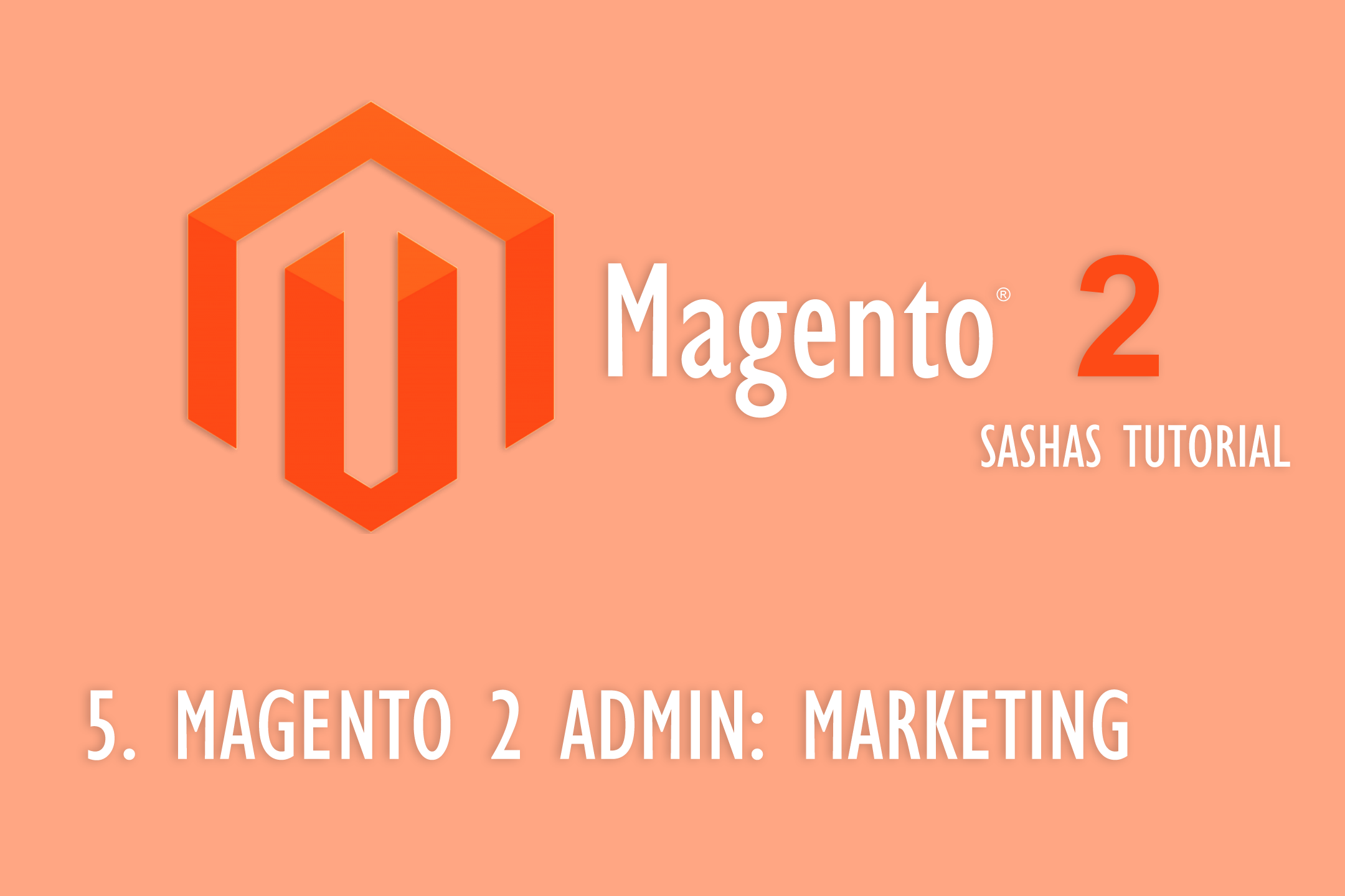 Magento 2 Admin Marketing